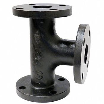 ANVIL Tee Cast Iron 3 in Pipe Size Class 125, 4KWE2