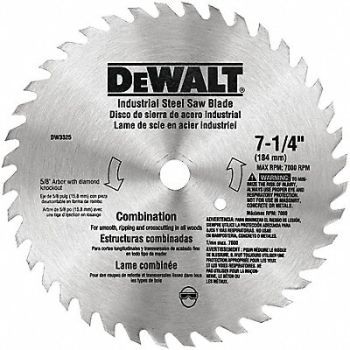 DEWALT Circular Saw Blade Blade Dia 7-1/4 in., 4KX50