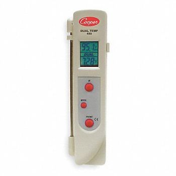 COOPER ATKINS IR Therm 1 @ 1 Focus -27 to 428 Deg F, 4KY67