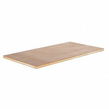 GRAINGER APPROVED Workbench Top Wood 48x30 in Straight, 4KYZ4