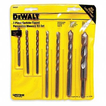 DEWALT Masonry Drill Set, 4KZ92