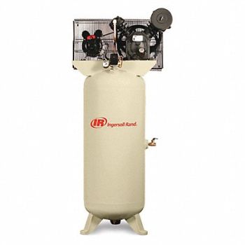 INGERSOLL RAND Electric Air Compressor 5 hp 2 Stage, 4L977
