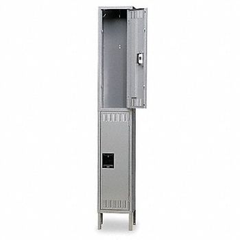 TENNSCO E1576 Wrdrb Lckr 2x1Lckr Gray 78 x15 x18 Assm, 4LA25