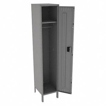 TENNSCO F0412 Lckr 1x1Lckr Gray 78 x15 x18 UnAssm, 4W255