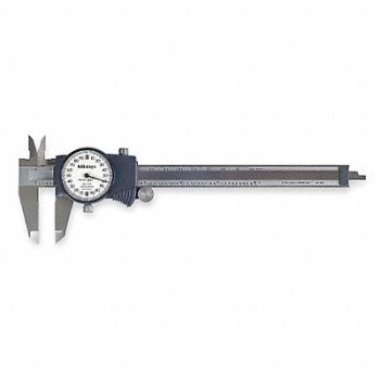 MITUTOYO Dial Caliper 0-6 In Dial A, 4LA89