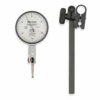 MITUTOYO Dial Test Indicator Set Hori 0to0.030 In, 4LA92