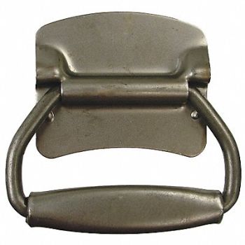 MONROE PMP Folding Pull Handle Weld-On Steel, 4LAN3