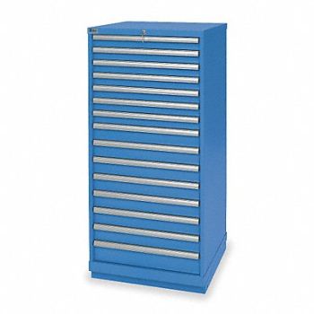 LISTA ModDrwrCab 57 x28 x28.5 BrtBl 15Drwr, 4LE52