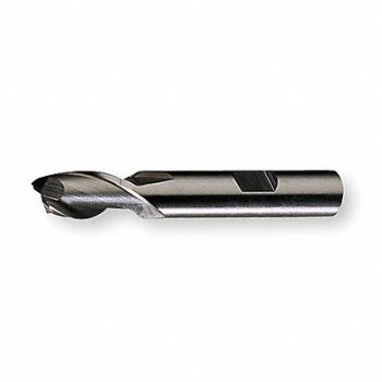 CLEVELAND Sq. End Mill Single End Cobalt 1, 4LE77
