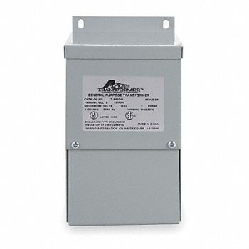 ACME ELECTRIC Transformer 240/480VAC 24/48VAC 5kVA, 4LEK5