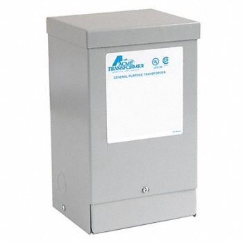 ACME ELECTRIC Transformer 120/240VAC 12/24VAC 500VA, 4LEF9