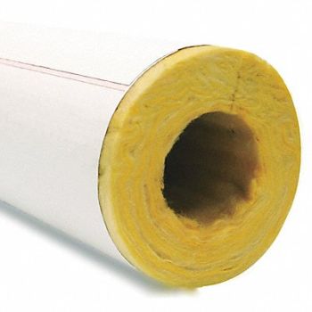 OWENS CORNING Pipe Insulation ID 2-5/8 Wall Thick 2, 4LFH8
