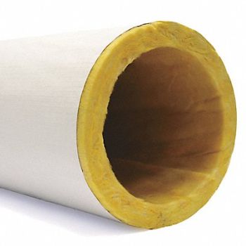 OWENS CORNING Pipe Insulation ID 6 Wall Thickness 2, 4LFG5