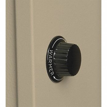 EMPIRE Remote Bulb Gas Htr Thermostat Blk, 4LGE3