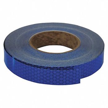 ORALITE Reflective Tape W 1 In L 50 Yd Blue, 4LGL4