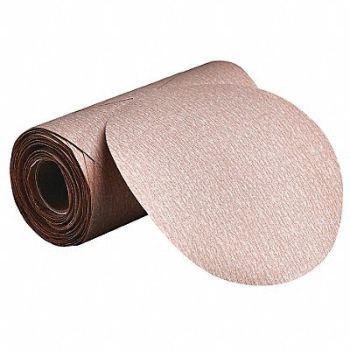 NORTON H5930 PSA Sanding Disc Roll 5 in Dia P80 G, 4LL93