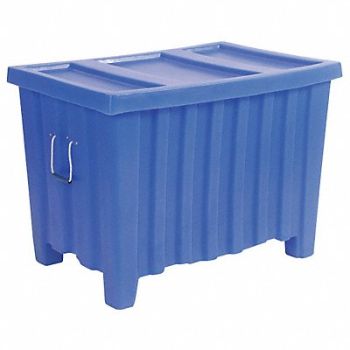 MYTON INDUSTRIES Bulk Container Blue, 4LMC6