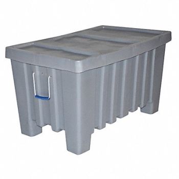 MYTON INDUSTRIES Bulk Container Gray, 4LMD4