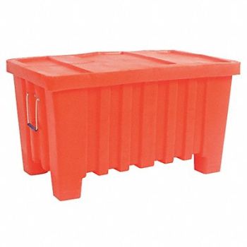 MYTON INDUSTRIES Bulk Container Orange, 4LMD5