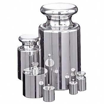 RICE LAKE WEIGHING SYSTEMS Weight Cylinder 500g SS Class 2, 9WRU7