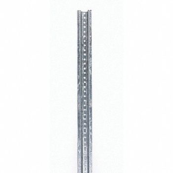 TAPCO Sign Post Silver Steel 10 ft L, 4LNJ9