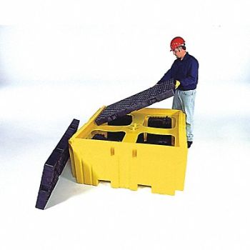 ULTRATECH Tarp for IBC Spill Pallet 63-1/2 in L, 3TAX2