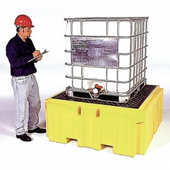 ULTRATECH IBC Spill Containment Unit 62 L 28 H, 4LNV6