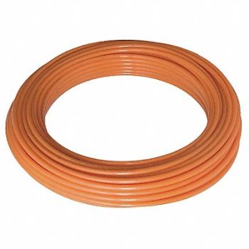 GRAINGER APPROVED Tubing Oxygen Barrier 1/2 in Orange, 4LPH6