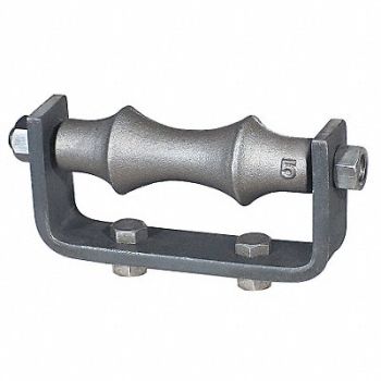 ANVIL Roller Chair Galvanized Steel 9.25 L, 4LRD8