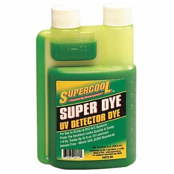 SUPERCOOL A/C Leak Detection Dye 8 Oz, 4LTV1