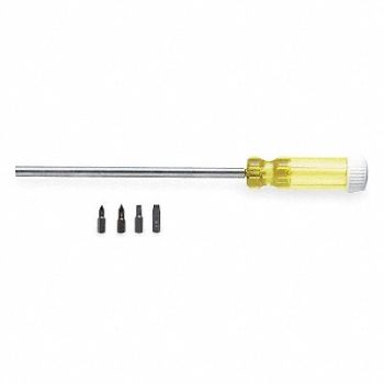 PROTO Multi-Bit Screwdriver NumBits 4, 4LV31