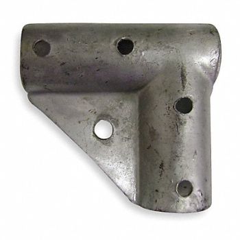 GRAINGER APPROVED Gate Corner Galv. Steel Fits 1-5/8 In., 4LVG9