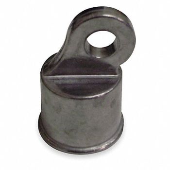 GRAINGER APPROVED Rail End Cup Aluminum 1-5/8 Dia., 4LVJ5