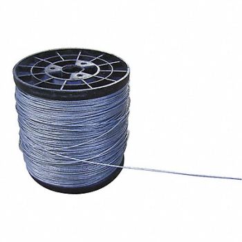 GRAINGER APPROVED Electric Fence 17 Ga. Length 2640 Ft., 4LVR2