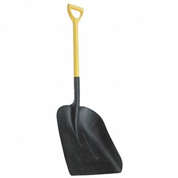 WESTWARD Western Scoop 27 in Handle Steel, 4LVR3