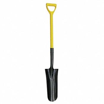 WESTWARD Drain Spade 27 Handle 6 Blade, 4LVR6