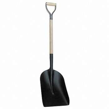 WESTWARD Eastern Scoop 27 in Handle Steel, 4LVR7