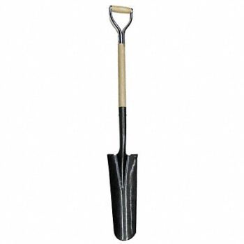 WESTWARD Drain Spade 30 in Handle 6 in Blade, 4LVR8