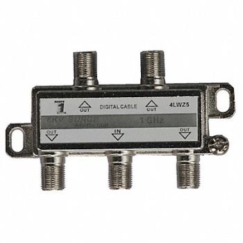 POWER FIRST Cable Splitter 4-Way F-Type 1 GHz, 4LWZ5