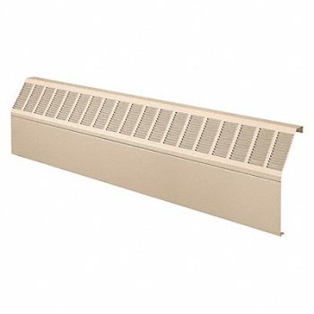 BEACON MORRIS Baseboard Htr Cabinet 96 x20 x5 5/16, 4LX74