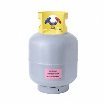GRAINGER APPROVED Refrigerant Recovery Cylinder 50 Lbs, 4LZH3
