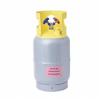 GRAINGER APPROVED Refrigerant Recovery Cylinder 30 Lbs, 4LZH2