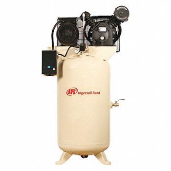 INGERSOLL RAND Electric Air Compressor 7.5 hp 2 Stage, 4M310
