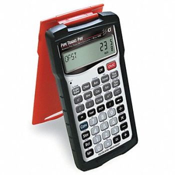 CALCULATED INDUSTRIES Construction Calculator PipeTrades, 4MHJ3