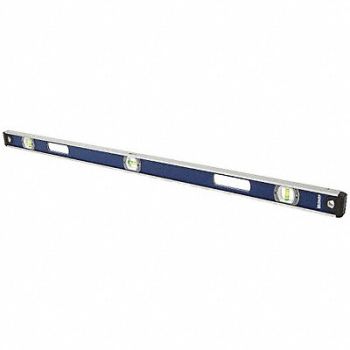 WESTWARD Magnetic I Beam Level 48 In End Caps, 4MRV9