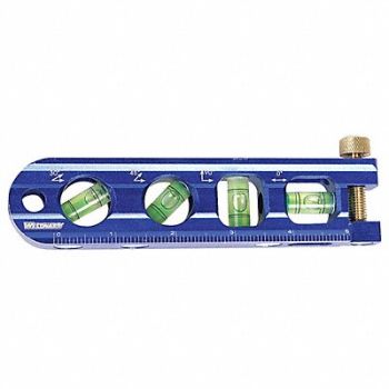 WESTWARD Magnetic Torpedo Level 6-1/4 L 1 Vials, 4MRX9