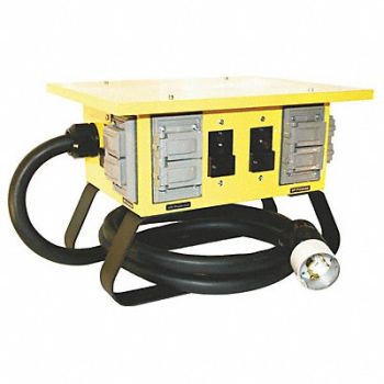 SOUTHWIRE Power Distribution Box 50 AC (4) 5-20R, 4MZX8