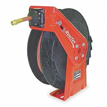 REELCRAFT Spring Return Hose Reel 1/2 MNPT 50 ft, 263D65