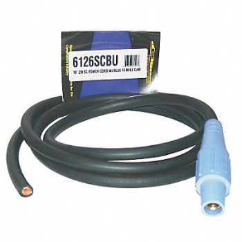 SOUTHWIRE Cam Lock Power Cord 200A 600VAC Rubber, 4NAE6