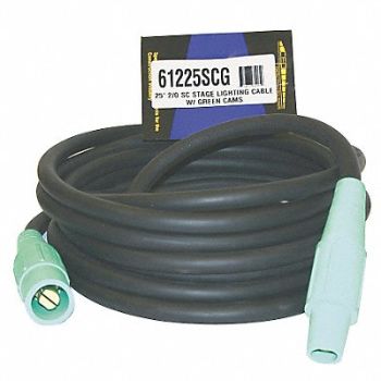 SOUTHWIRE Cam Lock Extension Cord Wire Size 2/0 1P, 4NAF9
